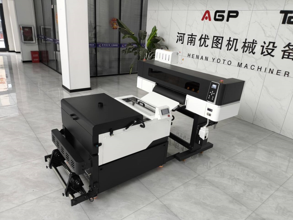 30cm DTF printer T-shirt clothing powder printer offset heat transfer fully automatic digital heat transfer machine